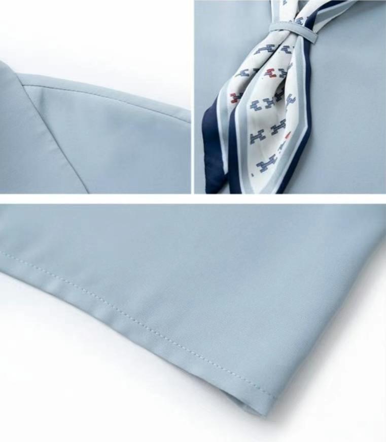 Chic Tie．韓系絲巾領上衣
