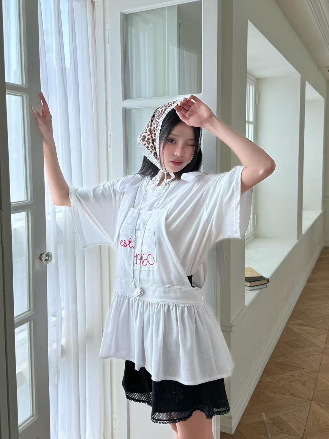 Ruffle Ribbon．綁帶荷葉背心上衣