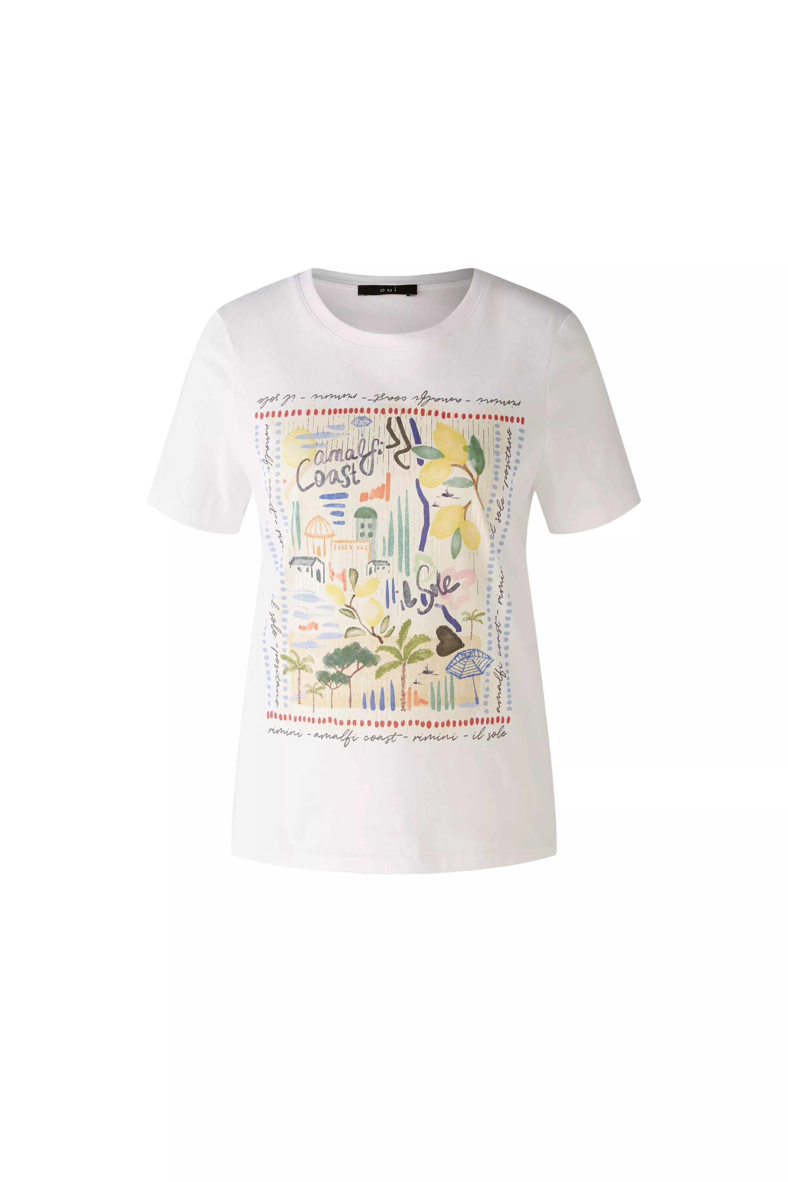 德國Oui-有機棉夏日塗鴉短袖T恤