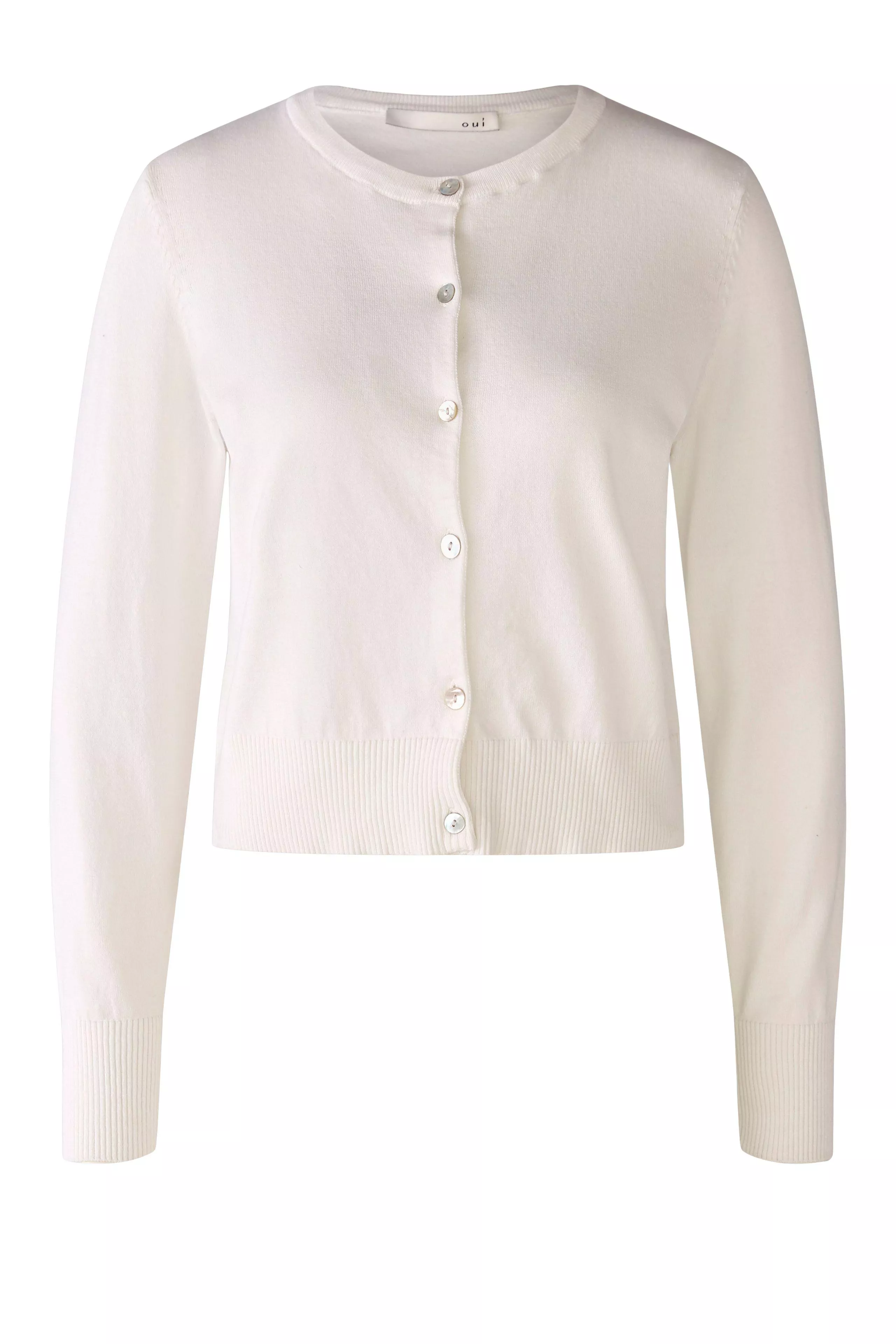 德國Oui-有機棉開襟針織上衣