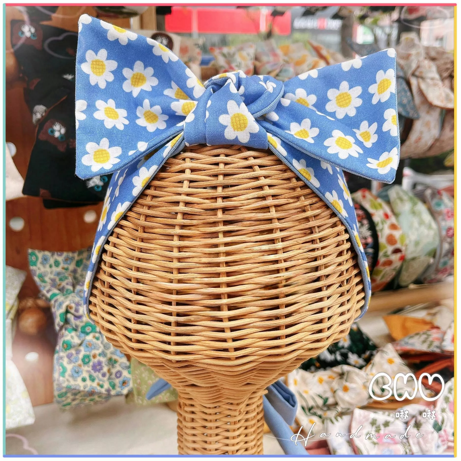花朵🌼｜蝴蝶結 綁式髮帶