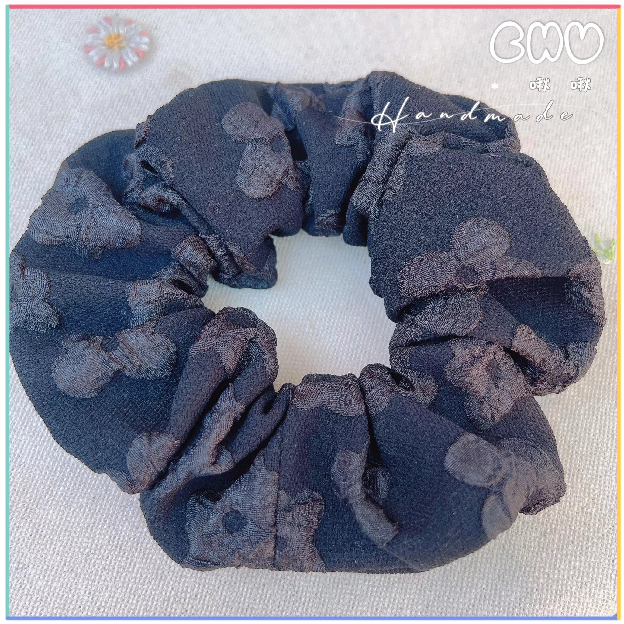 澎澎小花朵｜提花圈圈