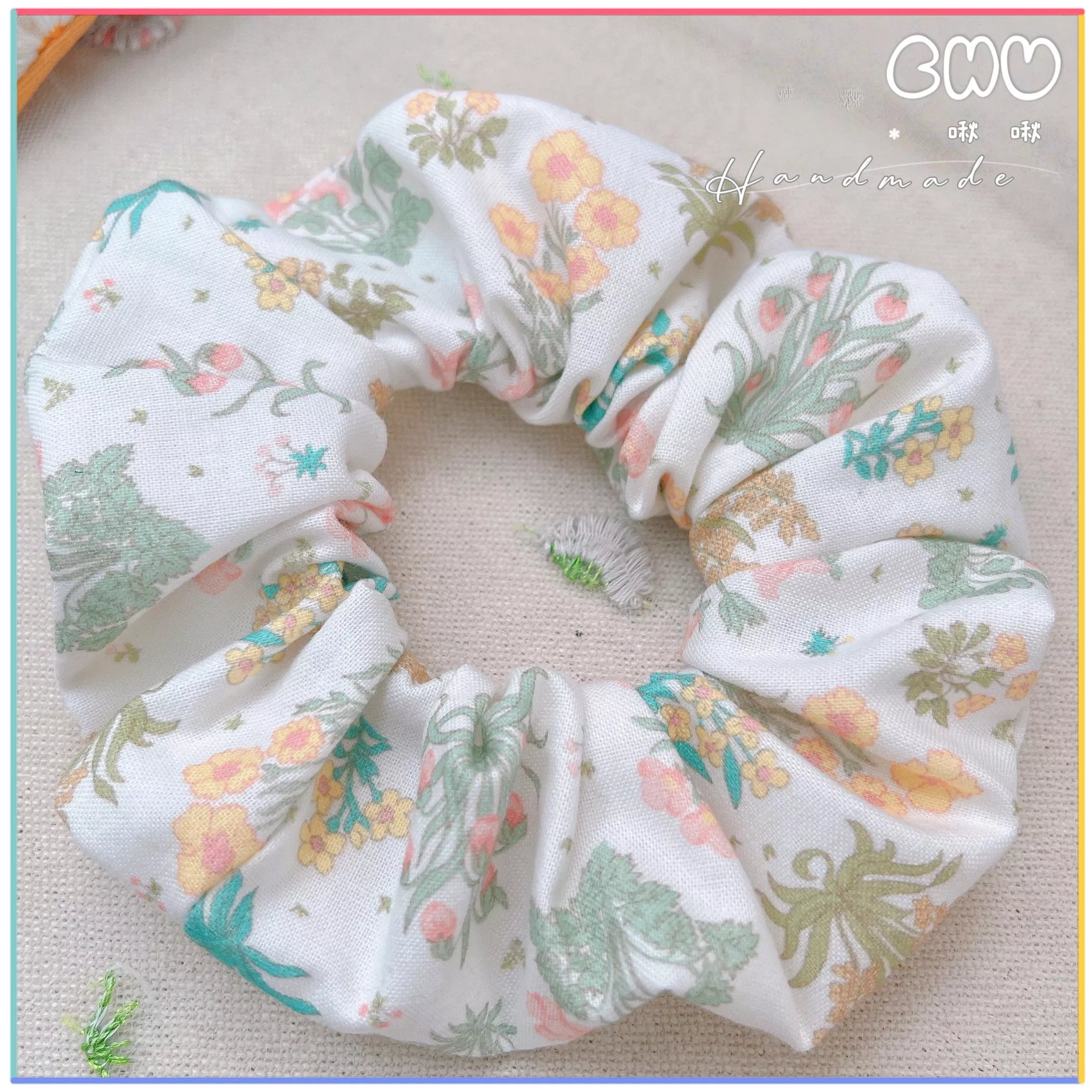 花花草草｜棉布圈圈