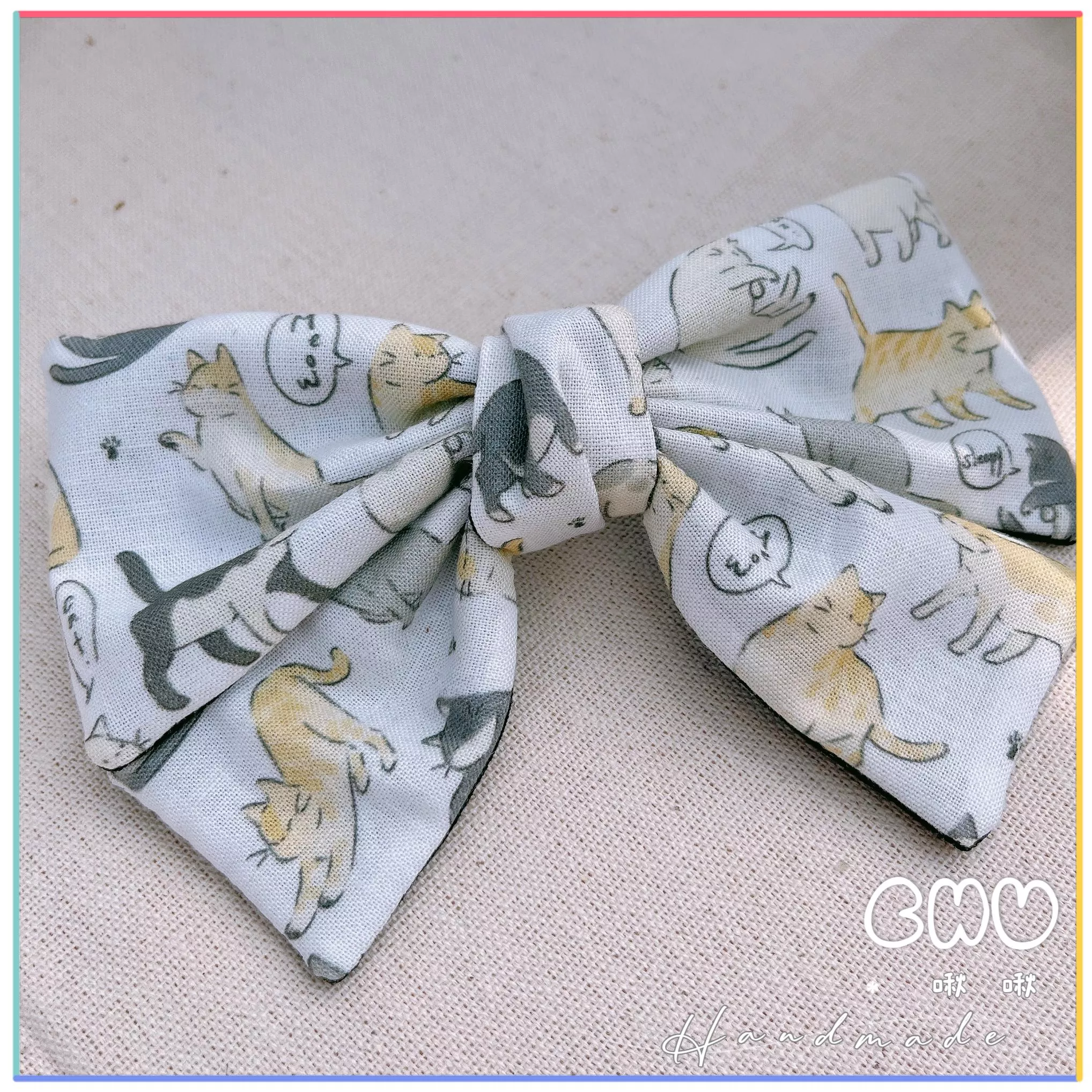 貓咪🐈大集合｜啾啾 彈簧髮夾