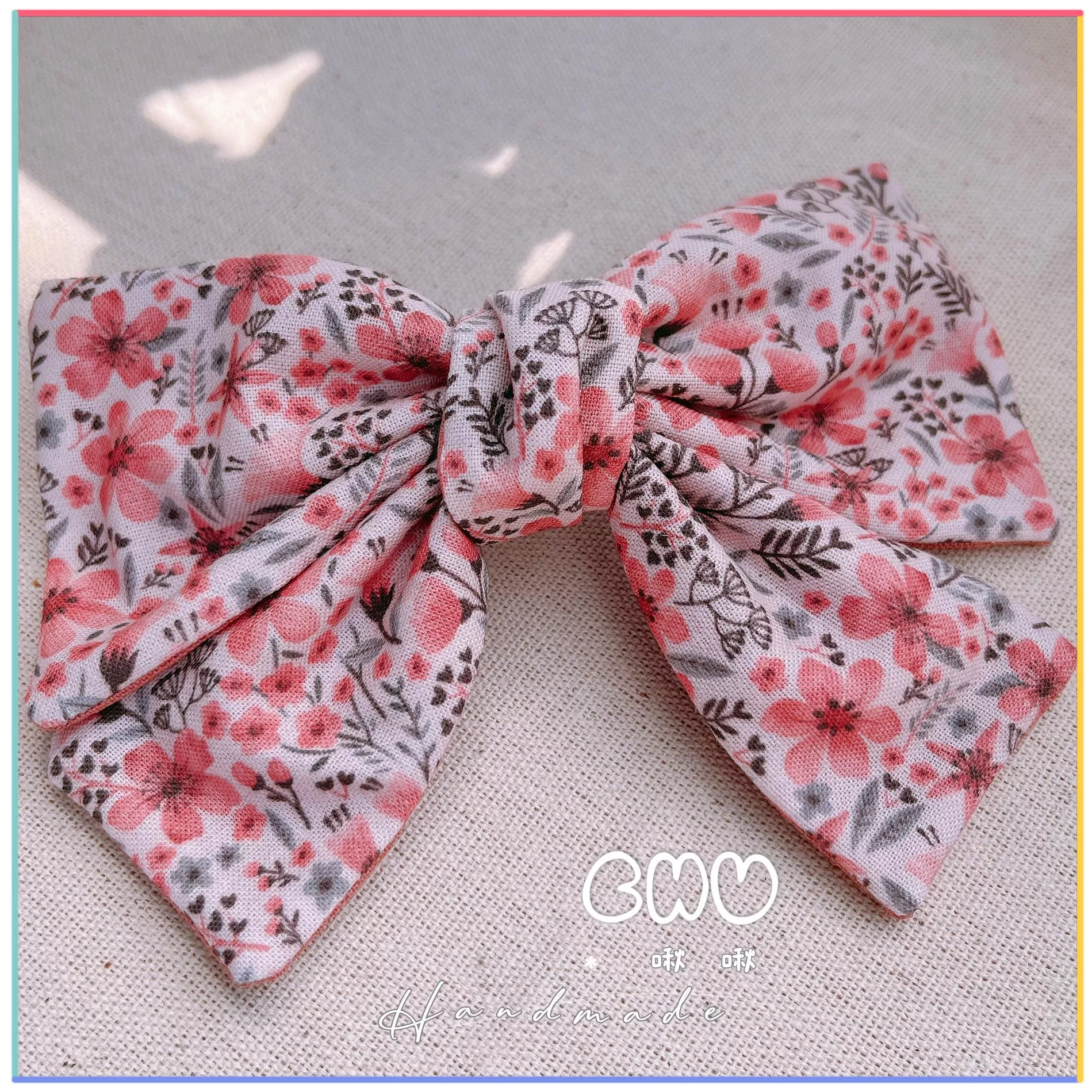 櫻花🌸｜啾啾 彈簧髮夾