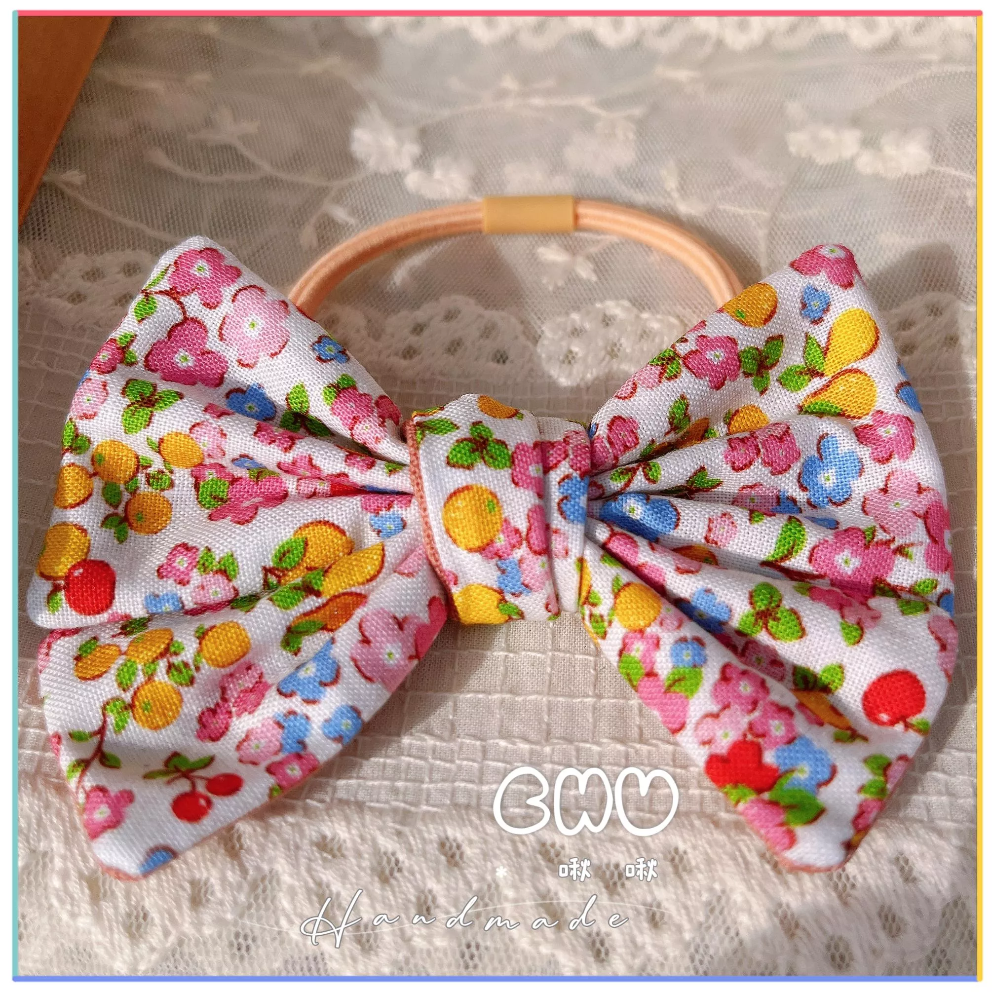 草莓🍓花園｜蝴蝶結髮圈