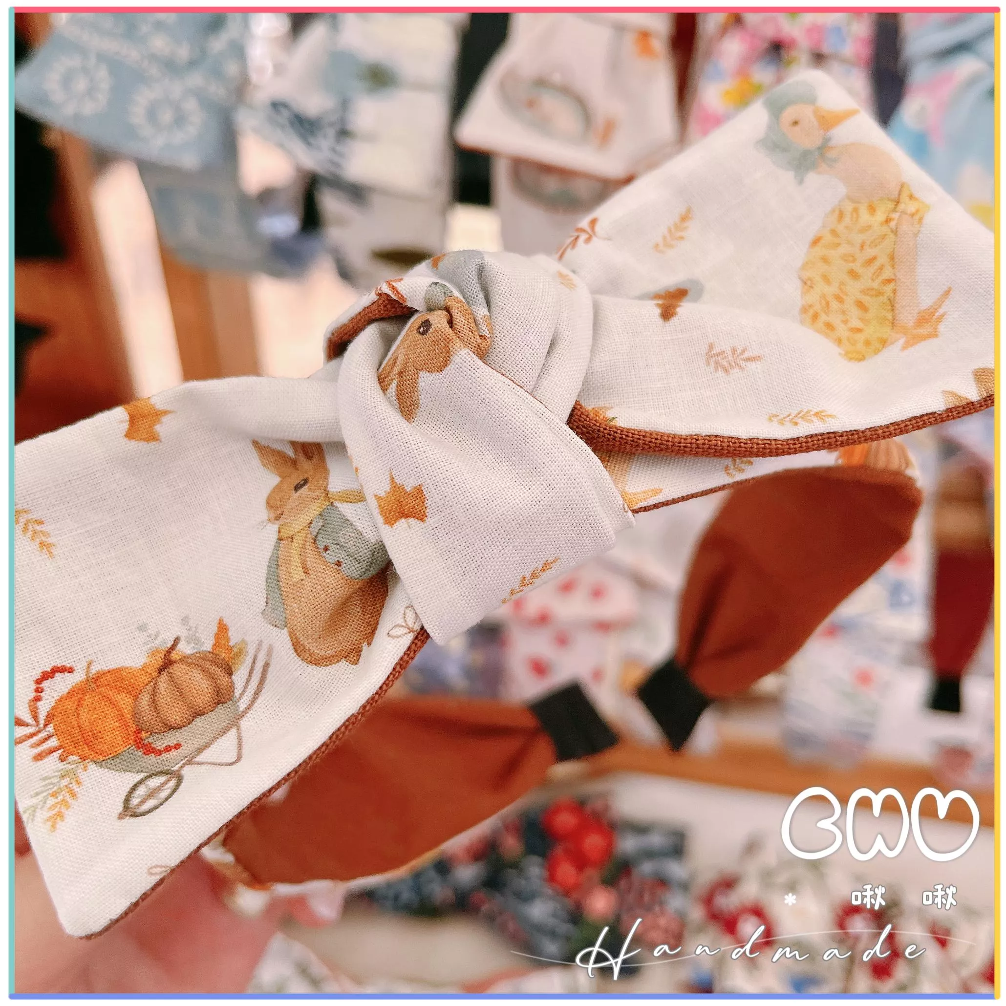 🍂 比得兔 🍂｜細版 蝴蝶結 髮箍