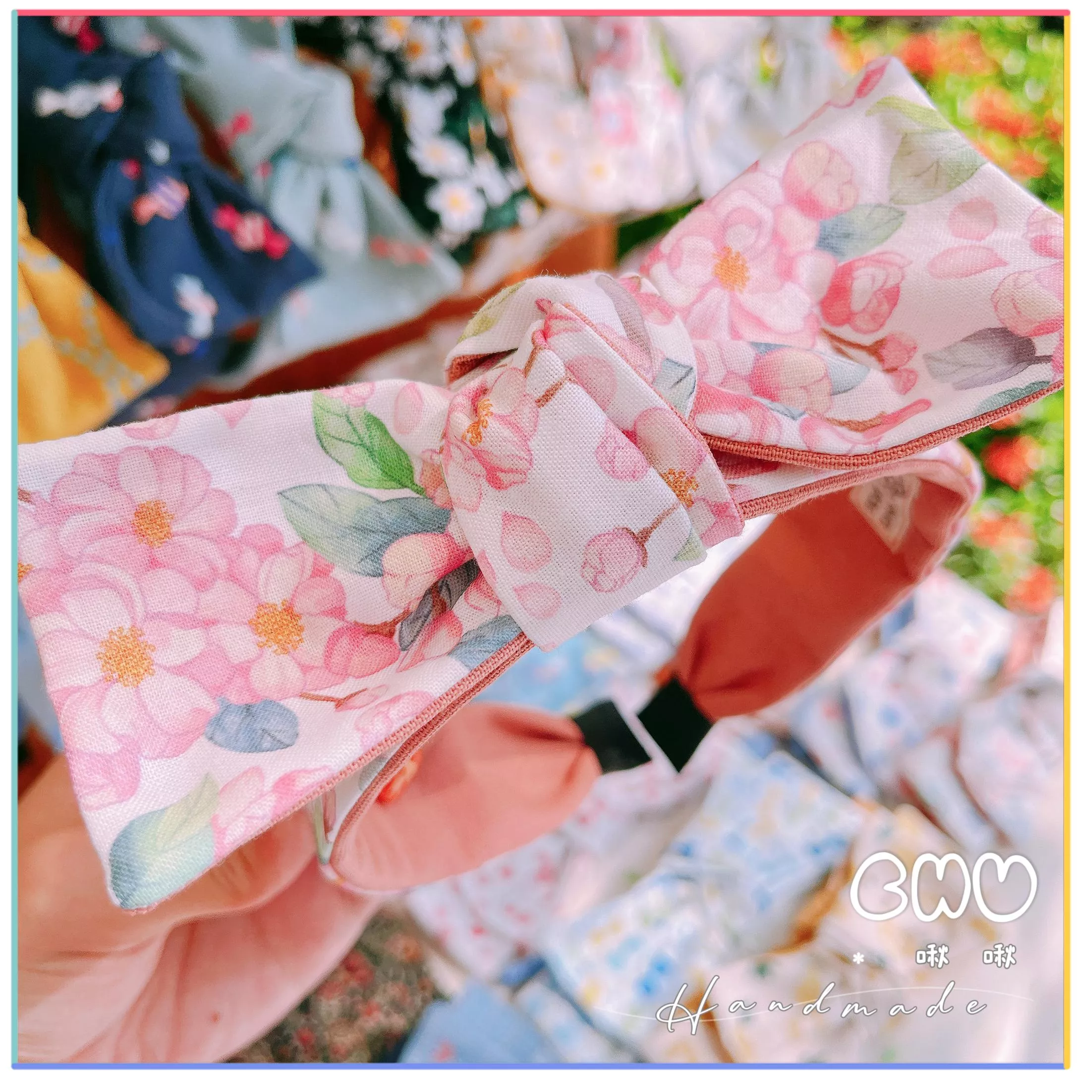 🌸🌸｜細版 蝴蝶結 髮箍