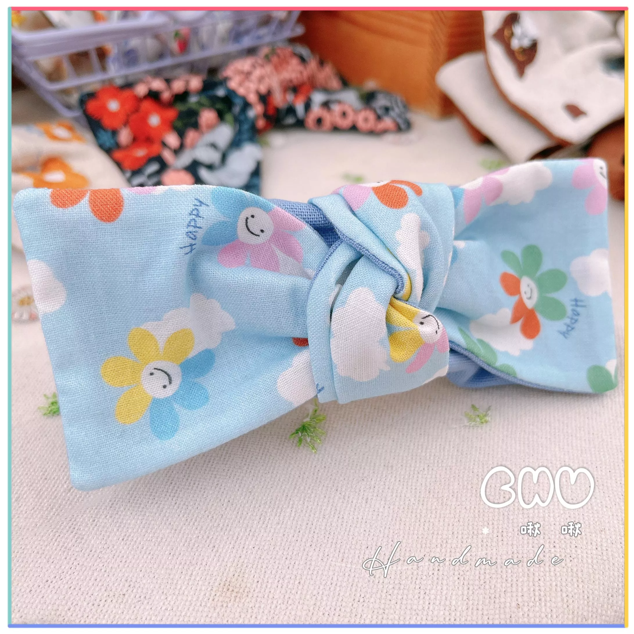 微笑🌼花朵｜馬尾夾