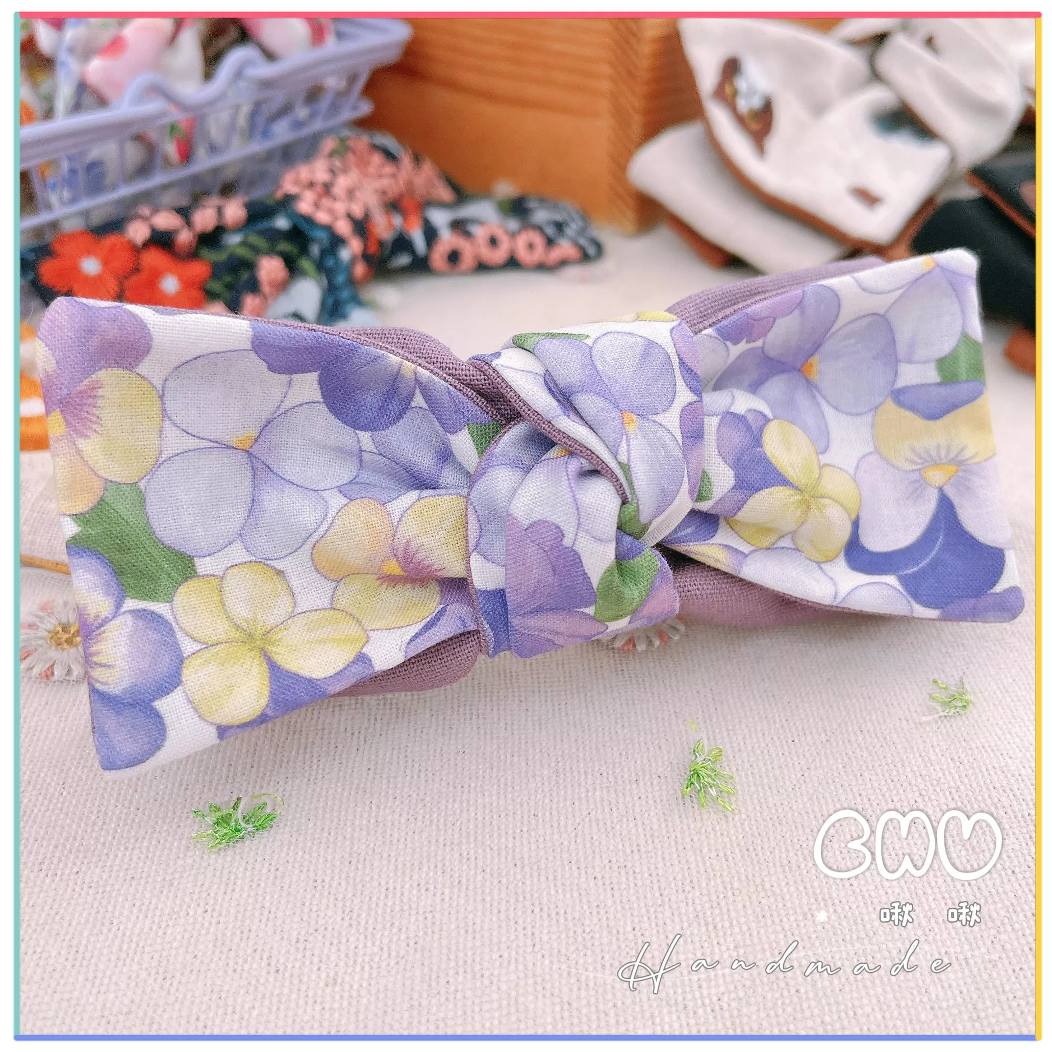 日日春｜馬尾夾