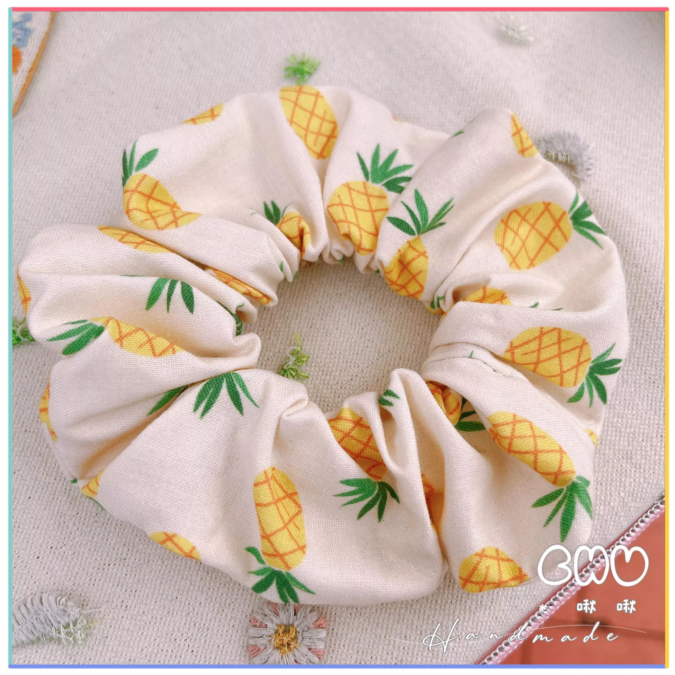 鳳梨🍍鳳梨｜棉布圈圈
