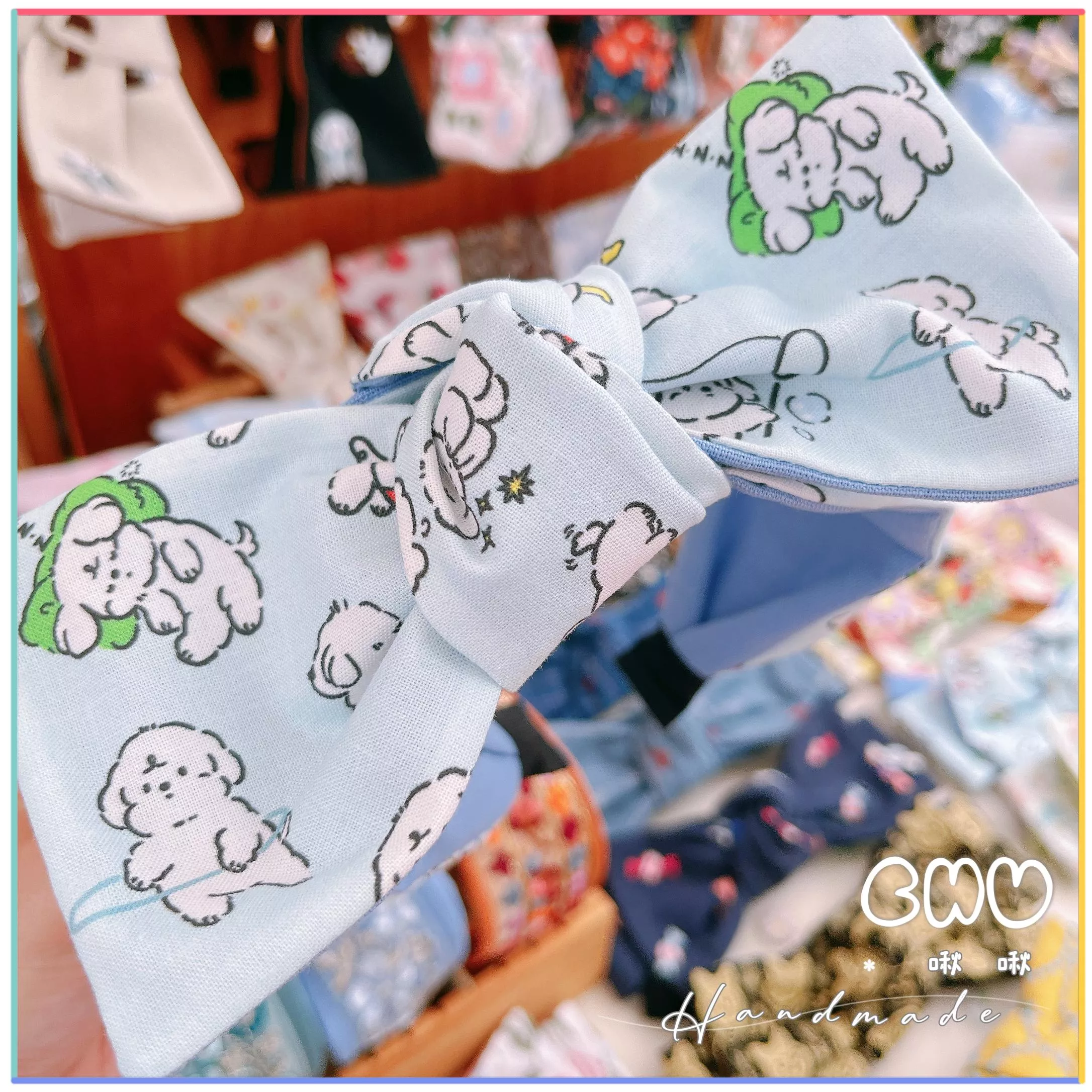 馬爾濟斯🩵日常｜寬版 蝴蝶結 髮箍