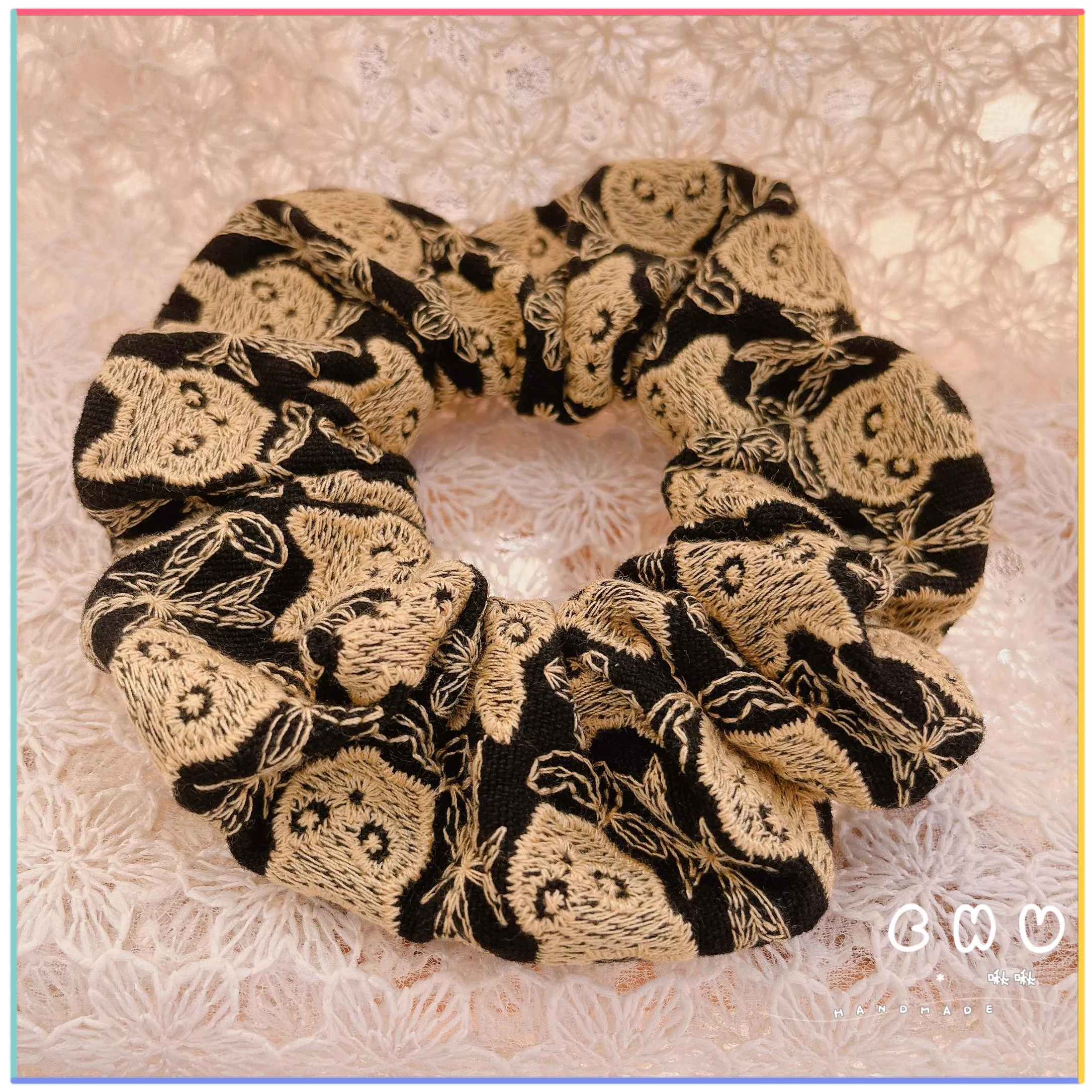 刺繡款｜喵皇 👑｜大腸圈圈