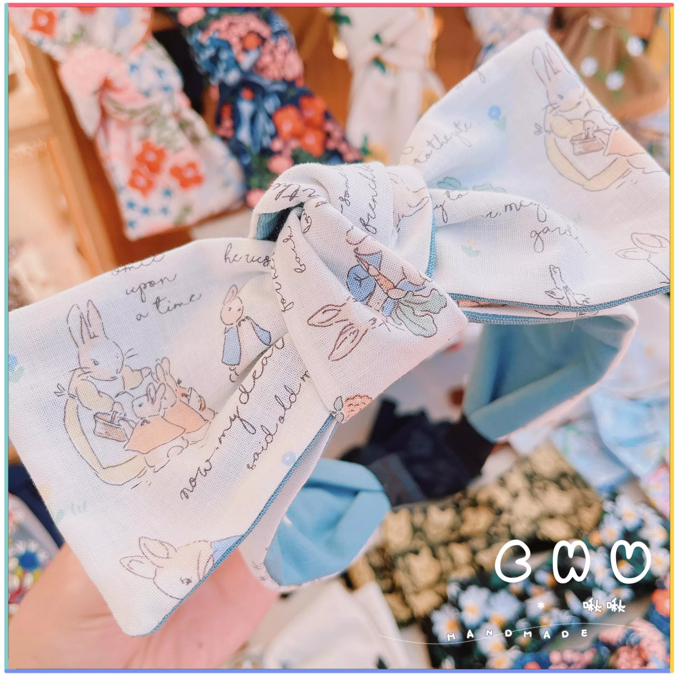 彼得🐰｜寬版 蝴蝶結 髮箍