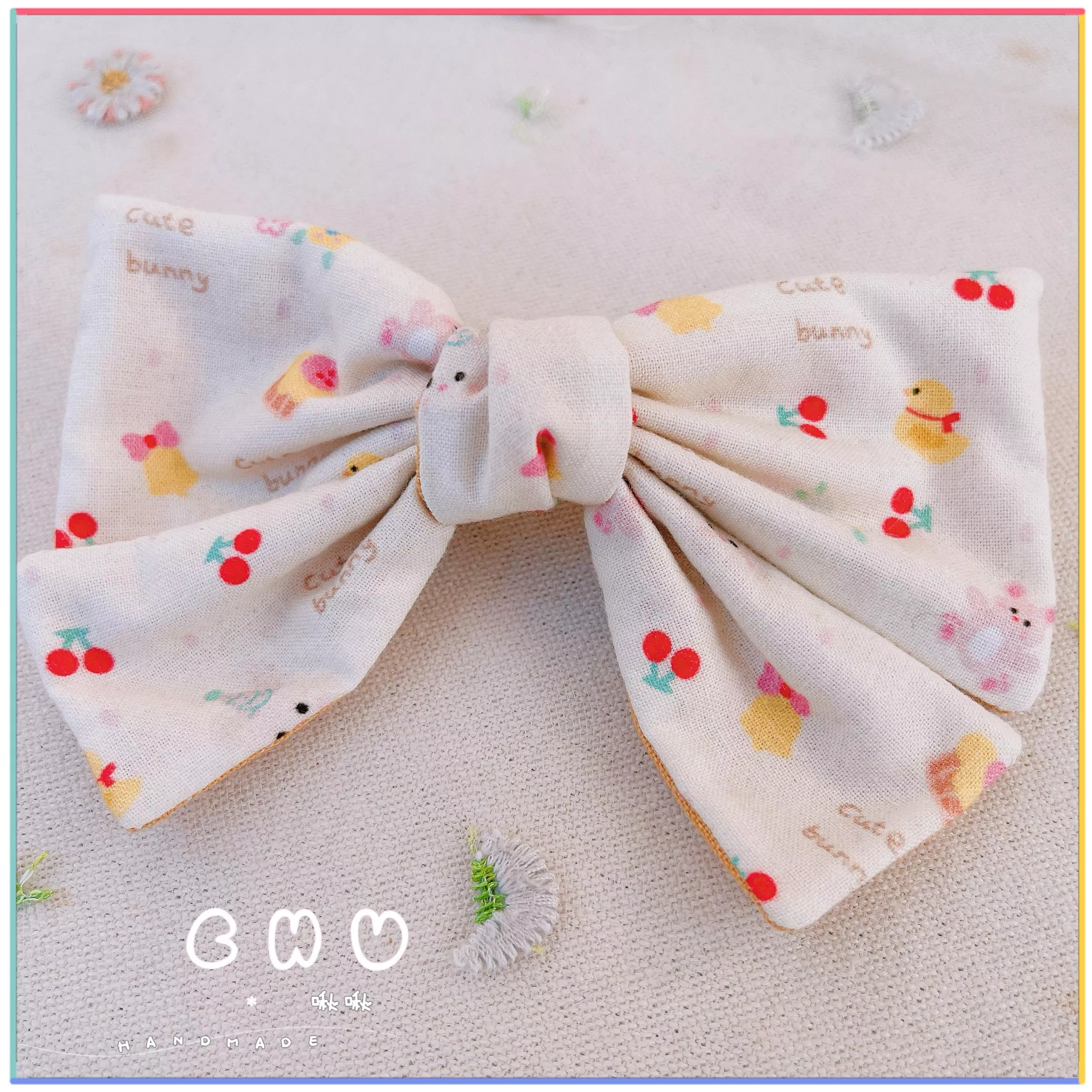 🍒 黃色小鴨｜啾啾 彈簧夾