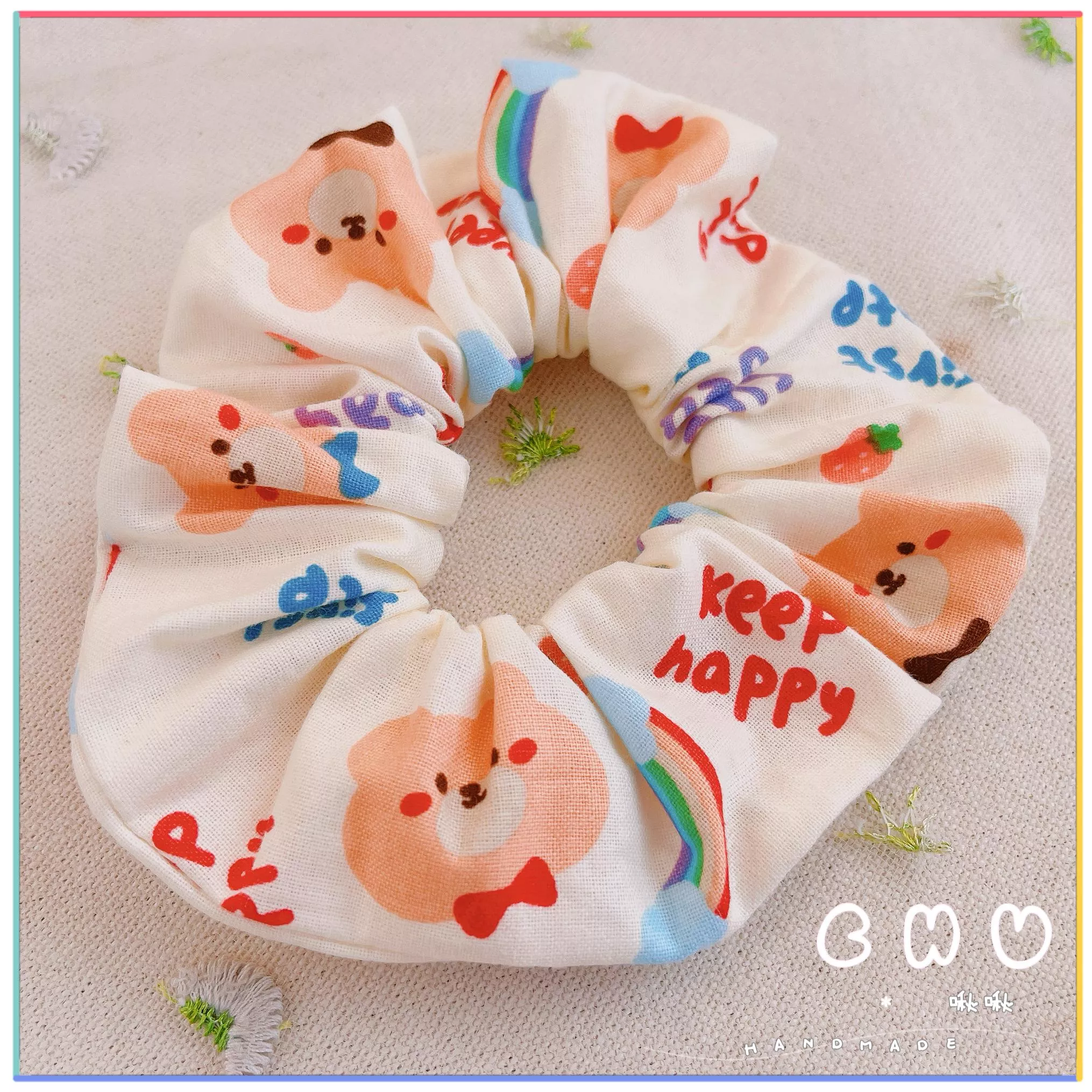 啾啾小熊🐻｜棉布圈圈