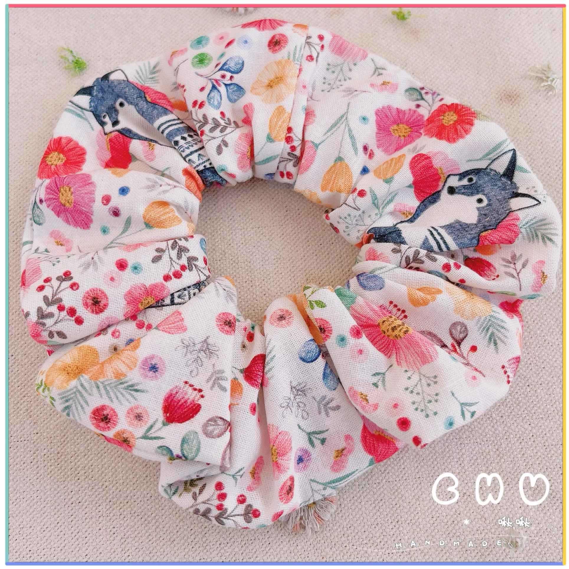 花園裏的小狐狸🦊｜棉布圈圈