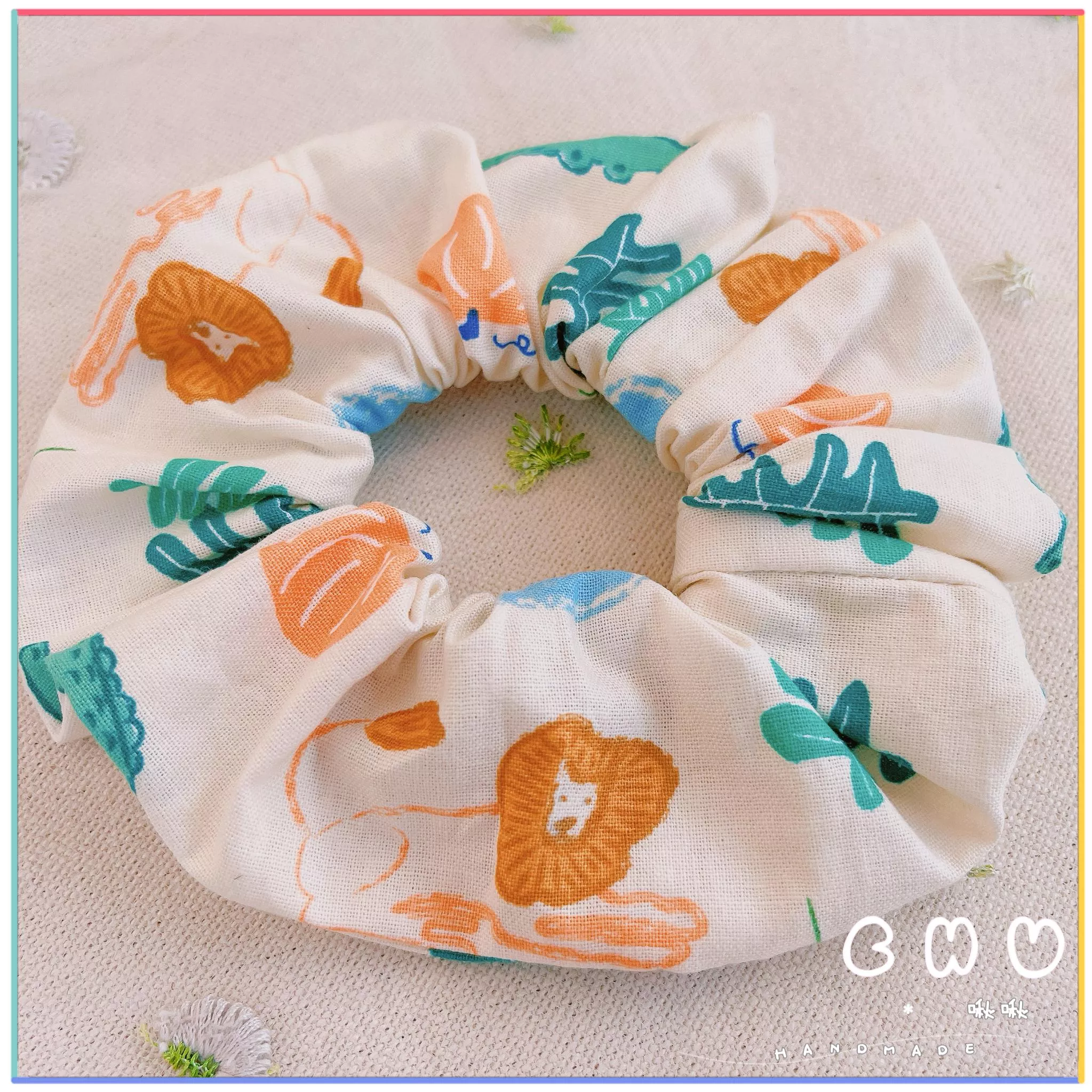 叢林裏的🦁🐘｜棉布圈圈