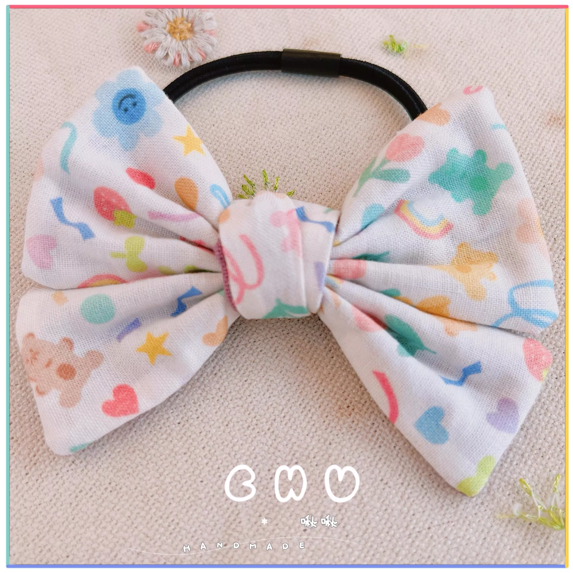 小熊軟糖｜綁綁小髮圈