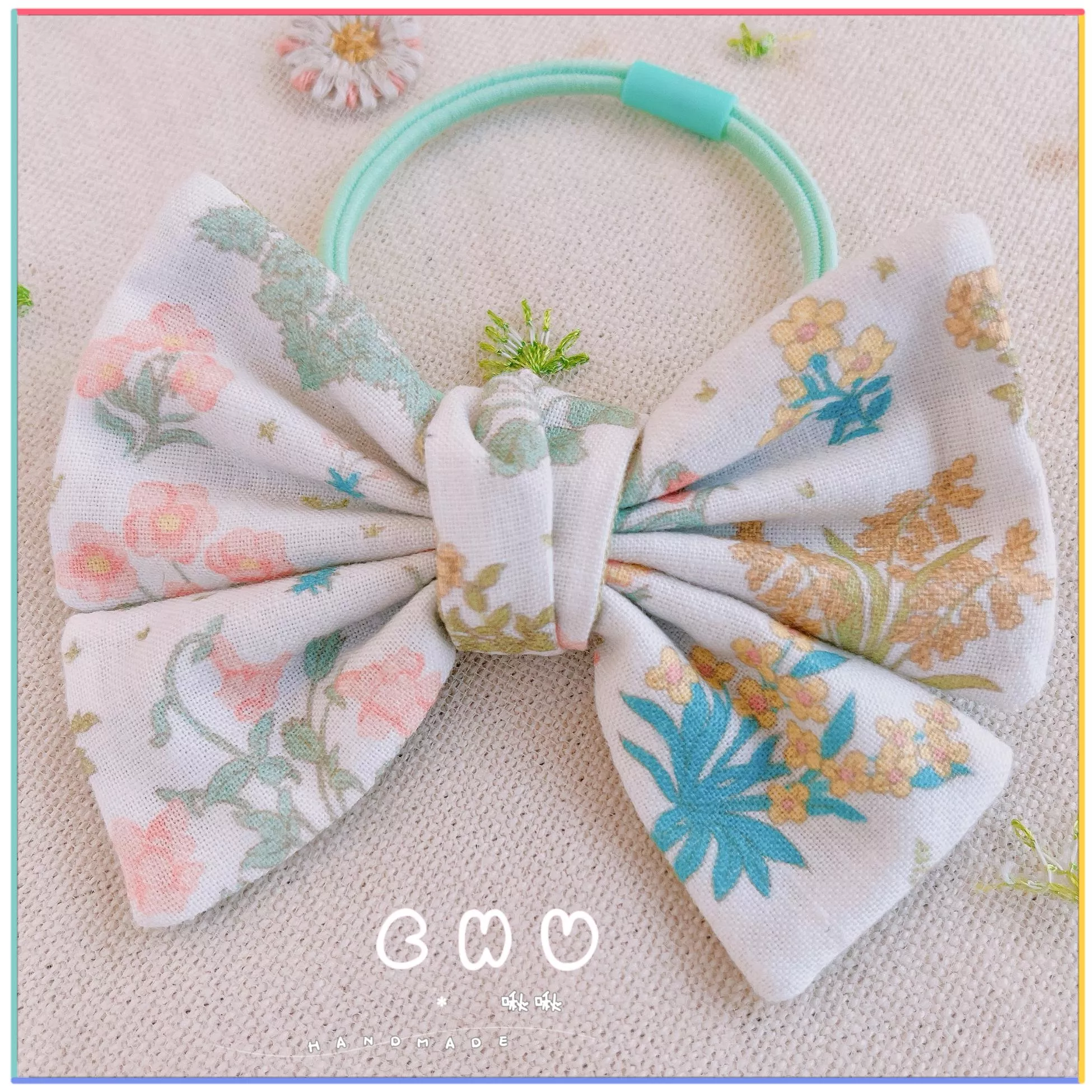 花花草草｜綁綁小髮圈