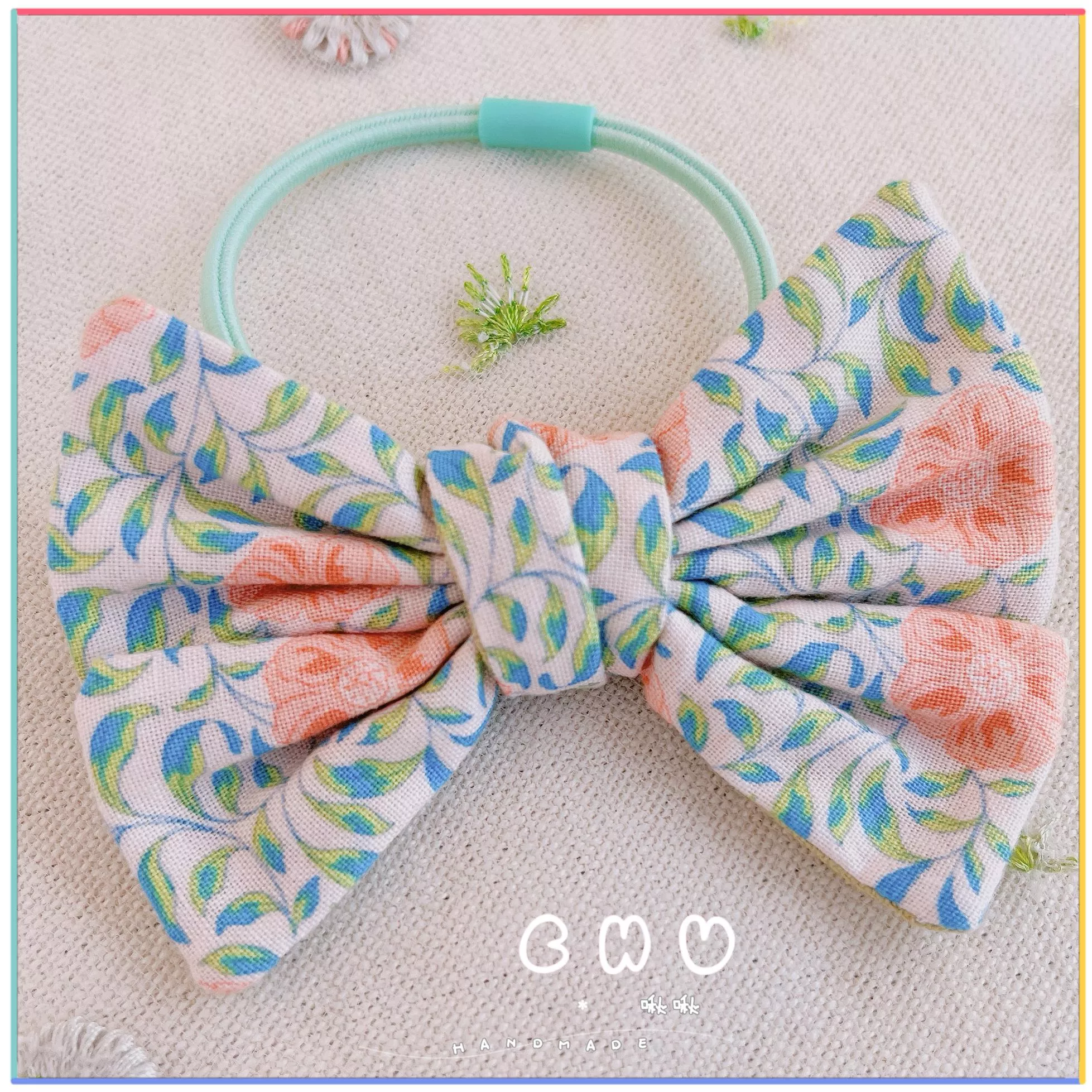 宮廷風｜綁綁小髮圈