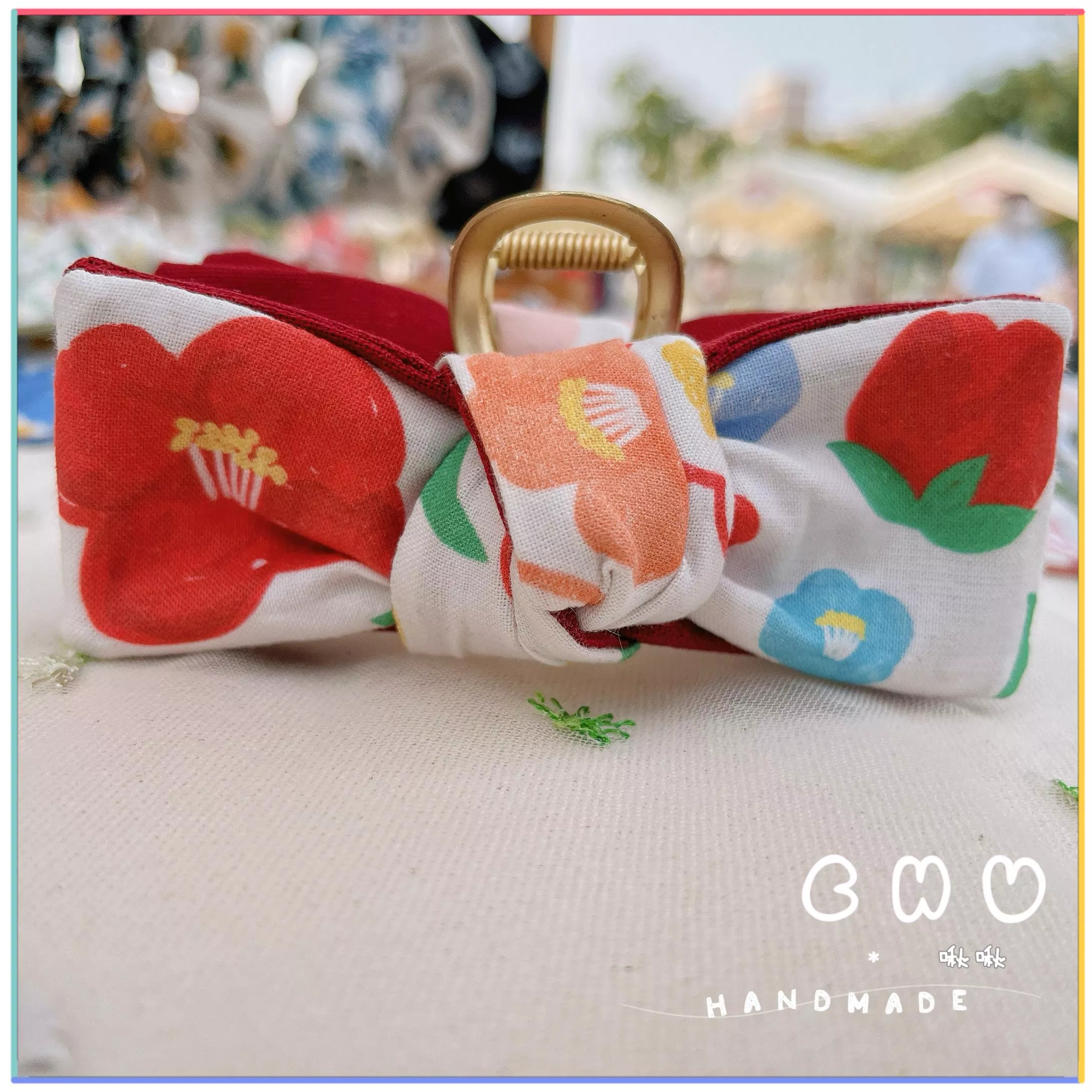 山茶花🌺｜鯊魚夾 (抓夾)