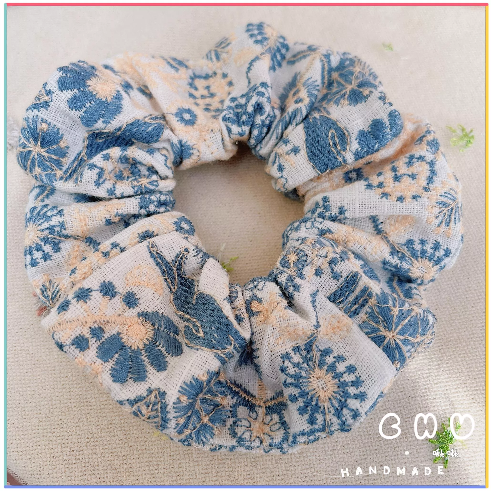 刺繡款｜氣質姊姊款(白色)｜大腸圈圈