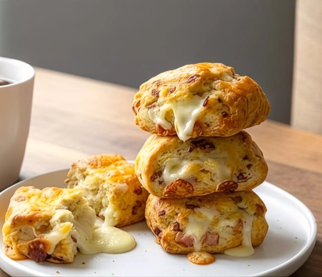 培根起司德腸鹹司康