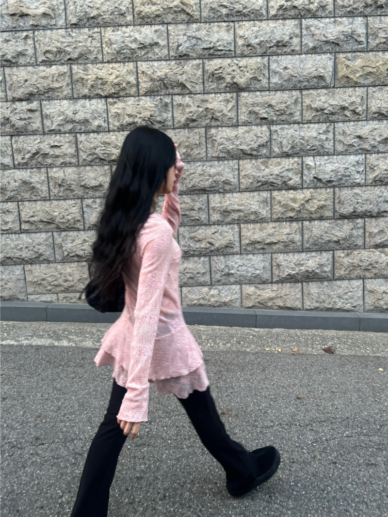Knit mini ops/top(4color)