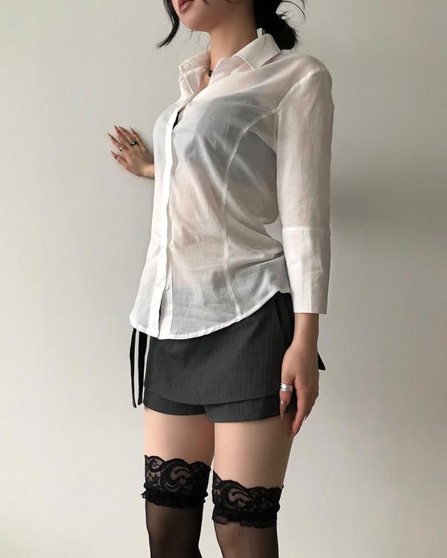 Marine shirt(2color)