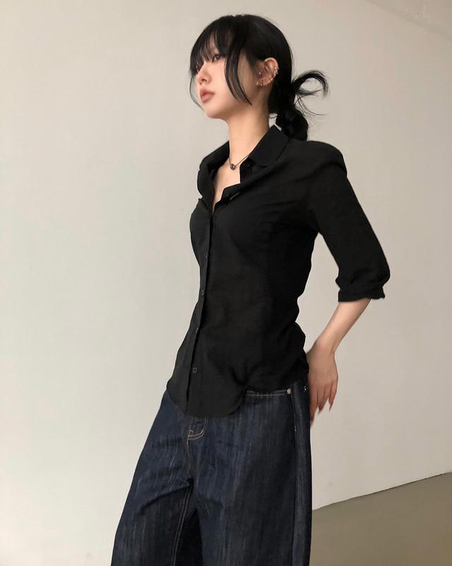 Marine shirt(2color)