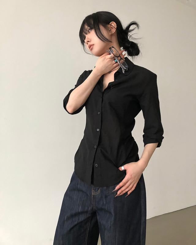 Marine shirt(2color)