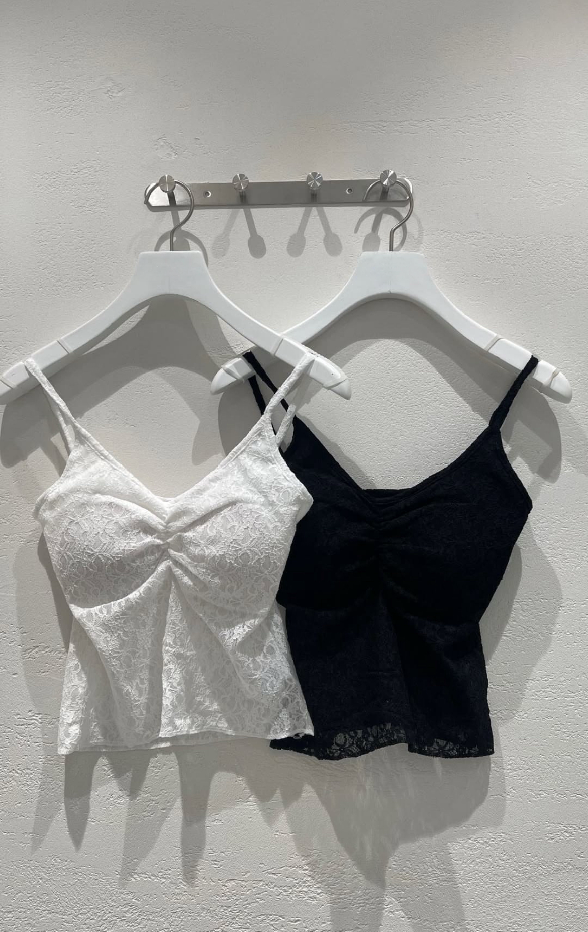 Hearts lace bra top(5color)