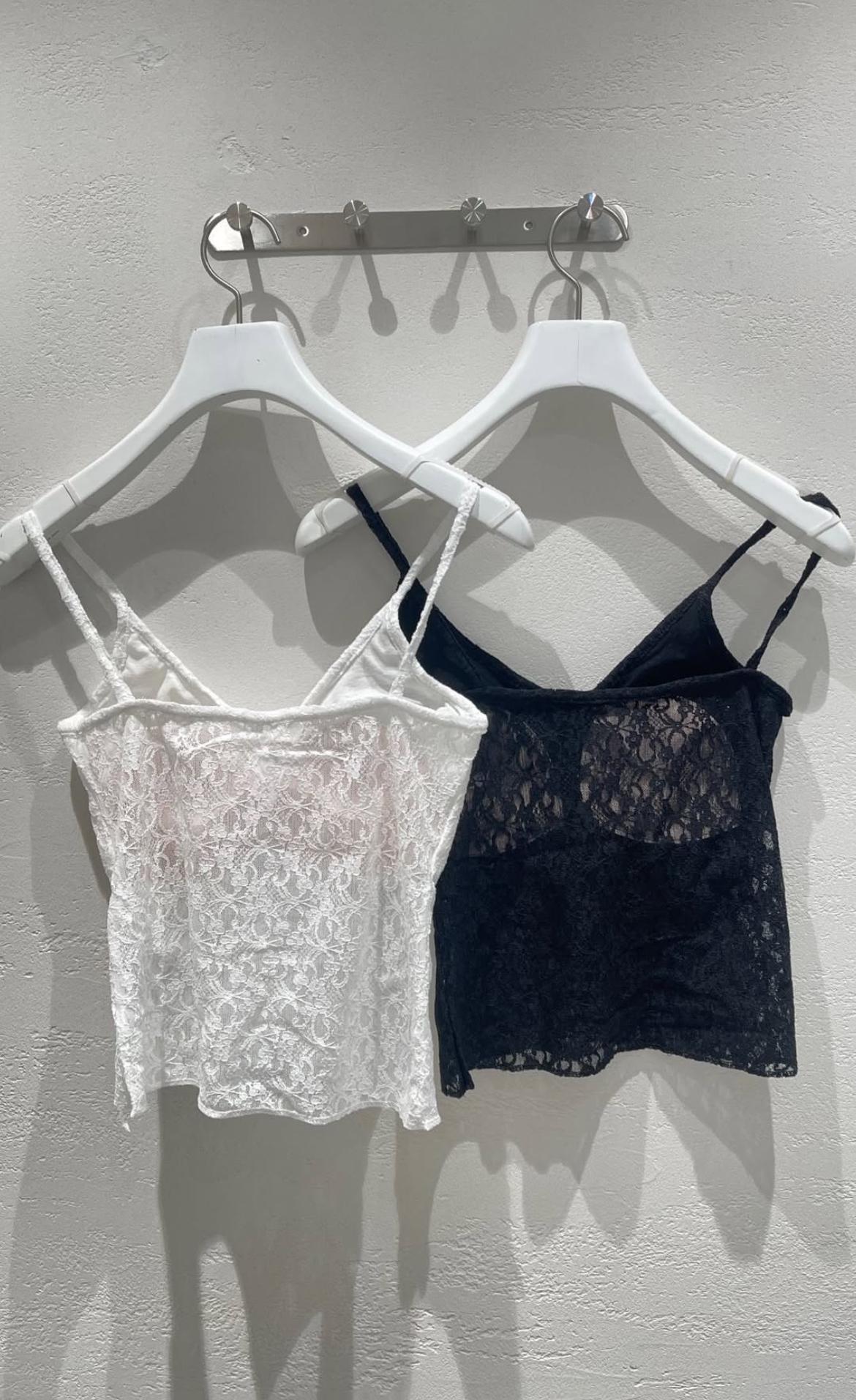Hearts lace bra top(5color)