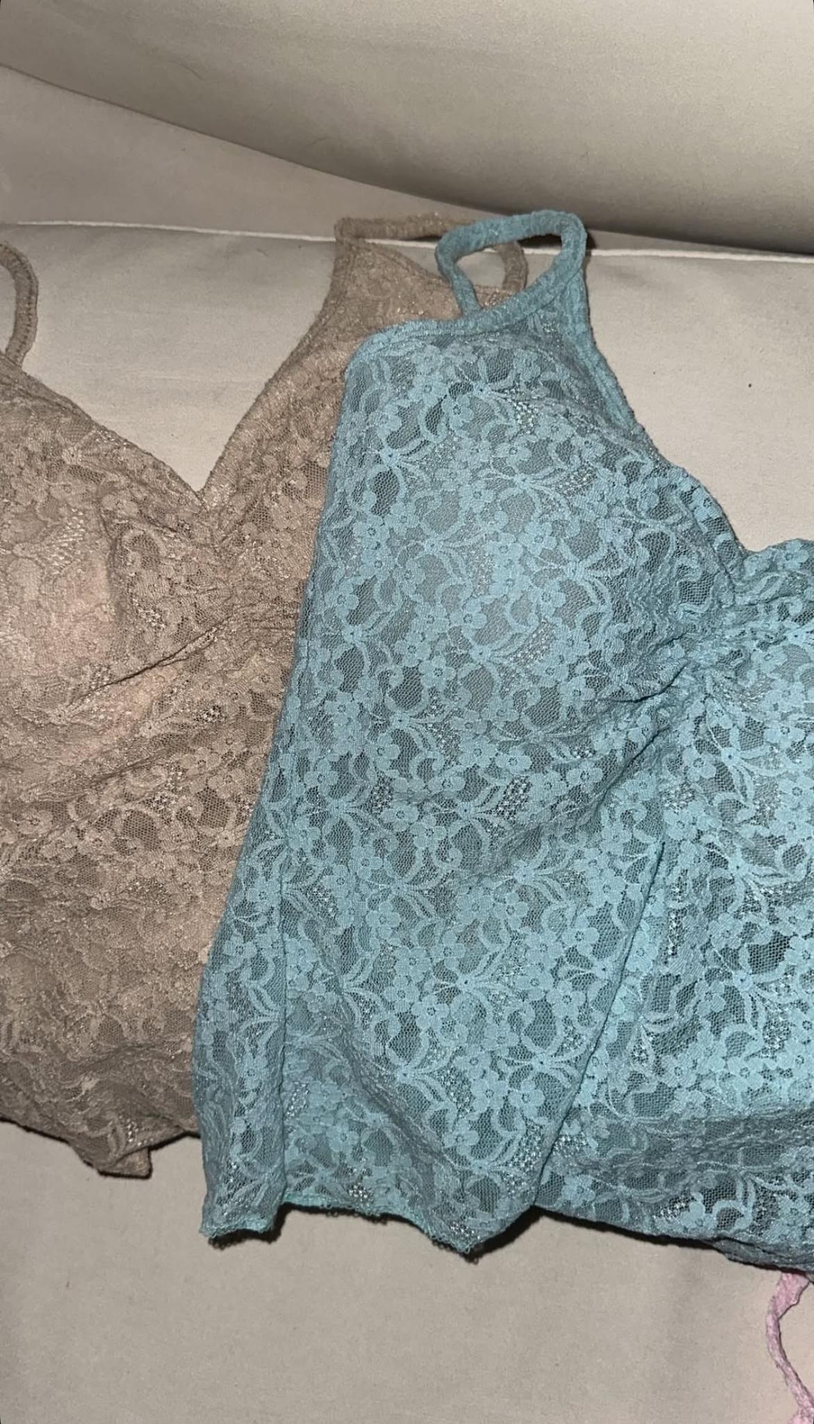 Hearts lace bra top(5color)