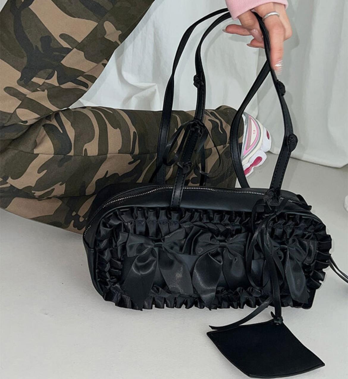 Ballet lace leaves bag