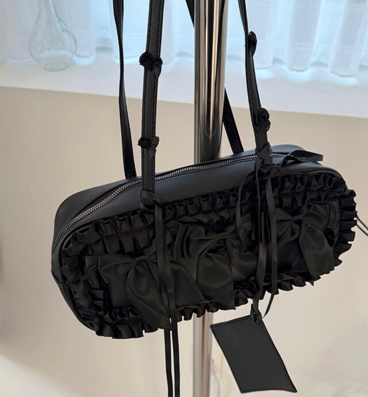 Ballet lace leaves bag