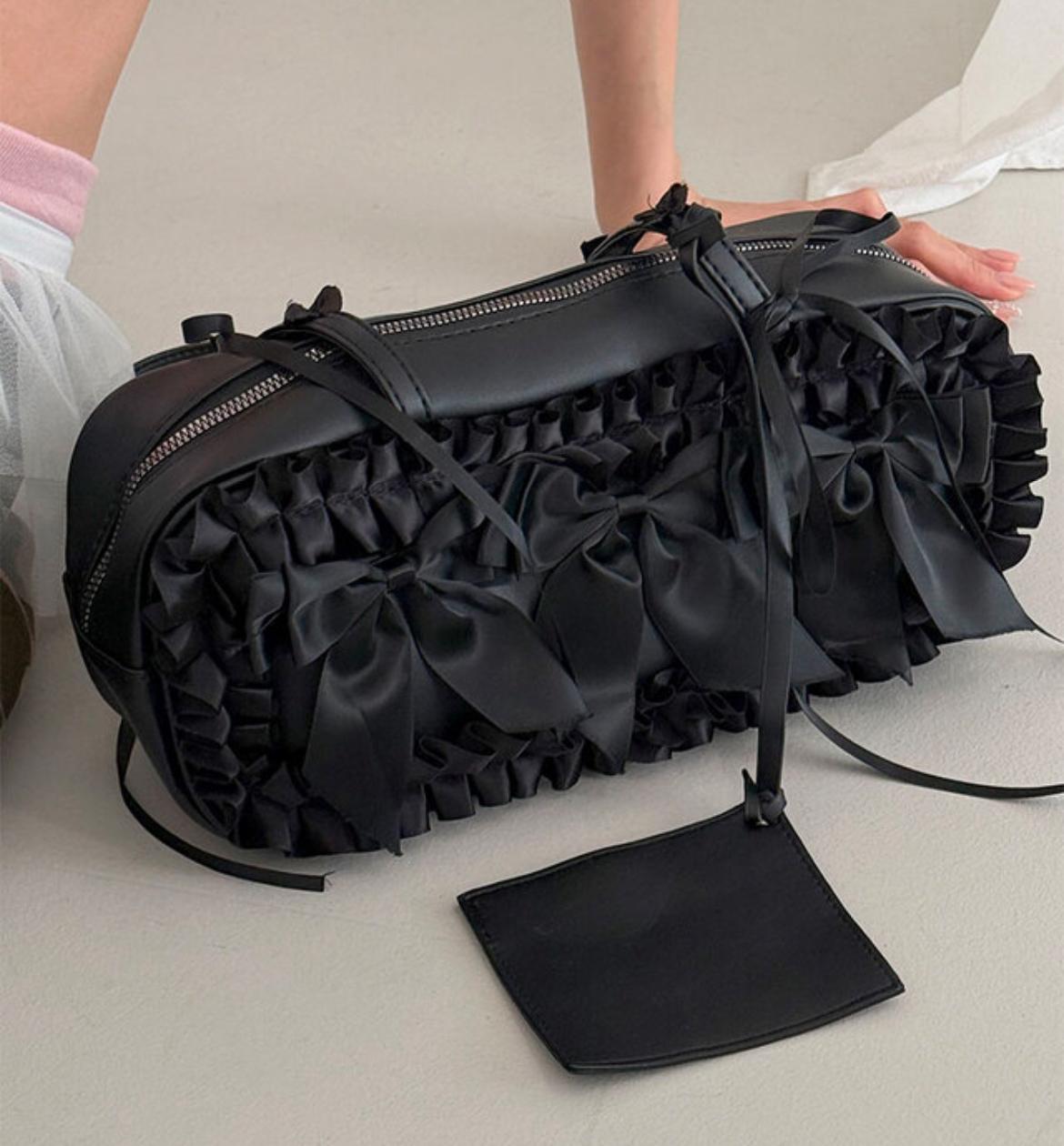 Ballet lace leaves bag