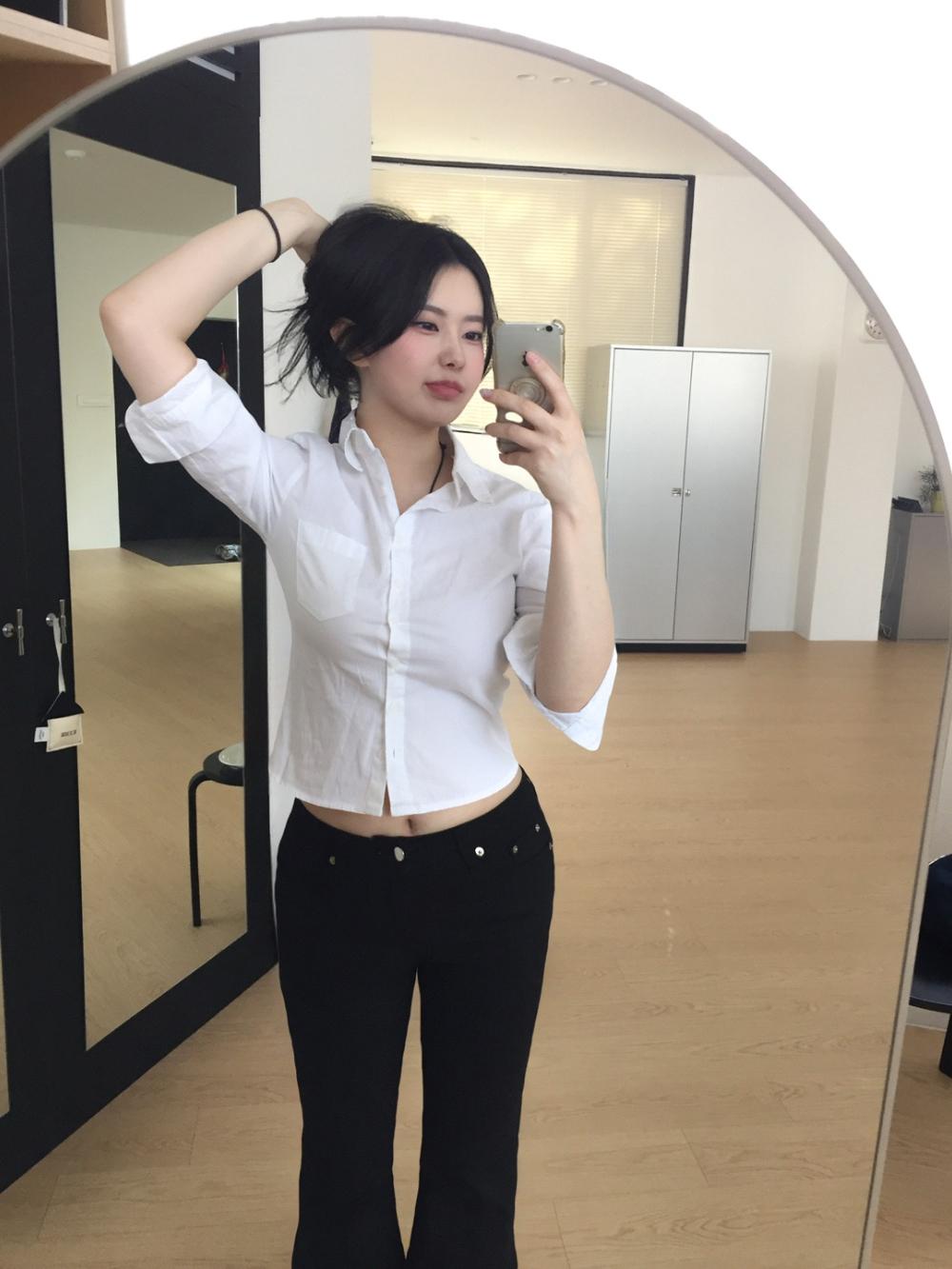 (OOTJ)stud pocket bootcut pt