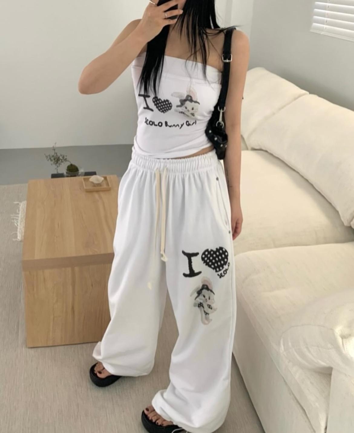 Rabbit bra top♡(3color)