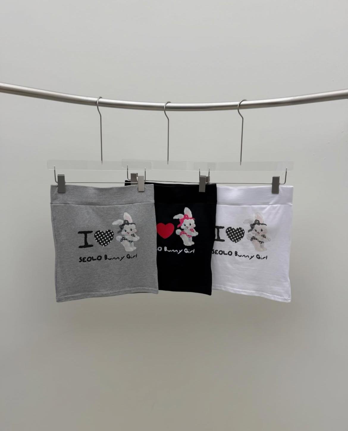 Rabbit bra top♡(3color)