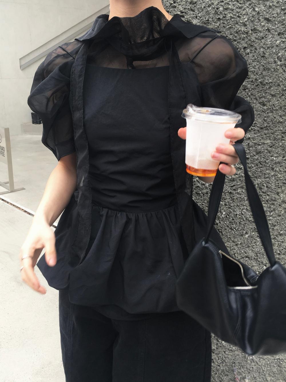 Softly Puff Blouse(2color)