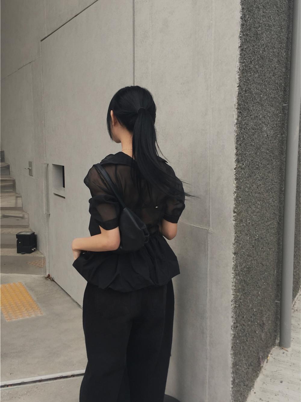 Softly Puff Blouse(2color)