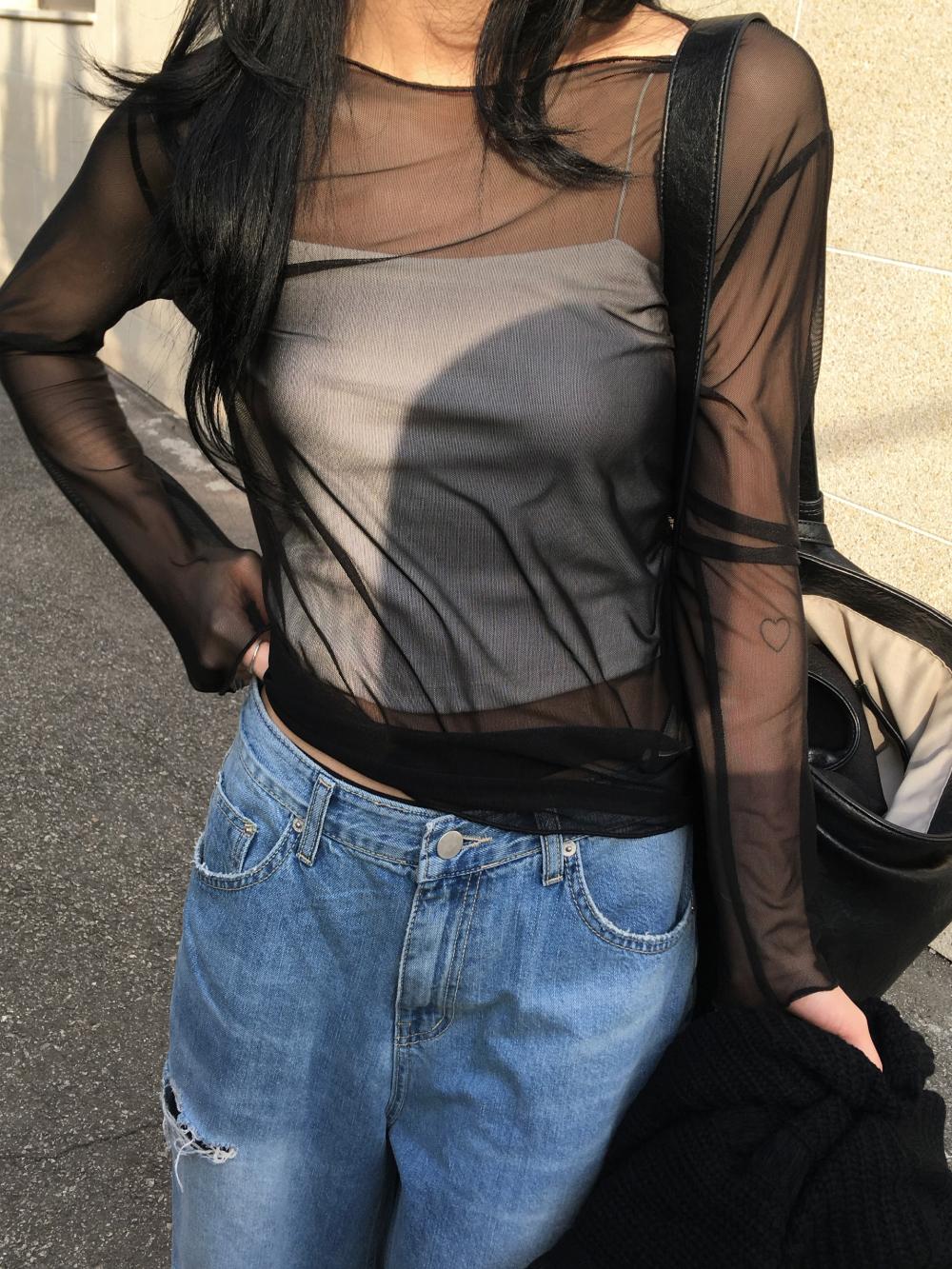 Vota see through T(3color)
