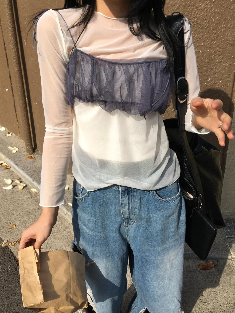 Vota see through T(3color)