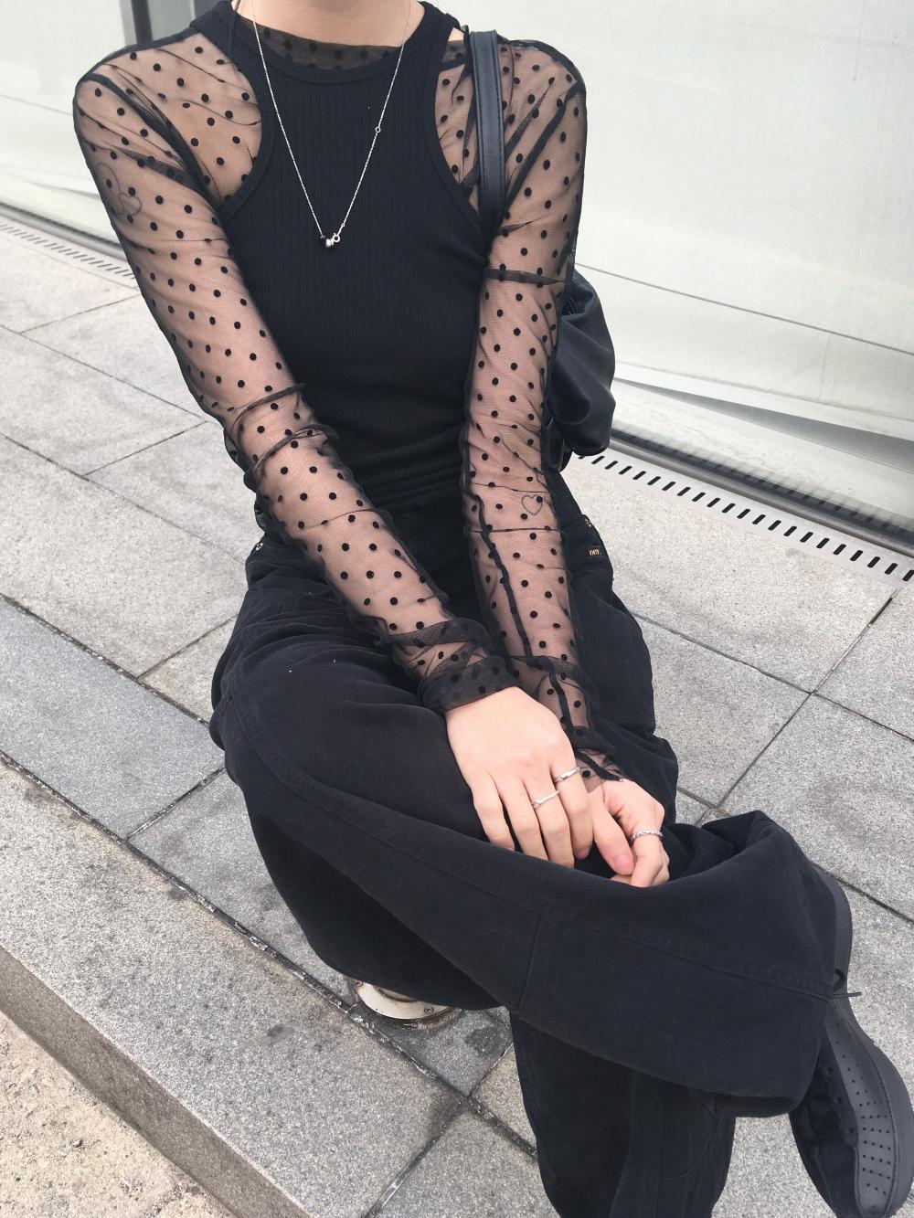 Deep unbal sleeve(5color)