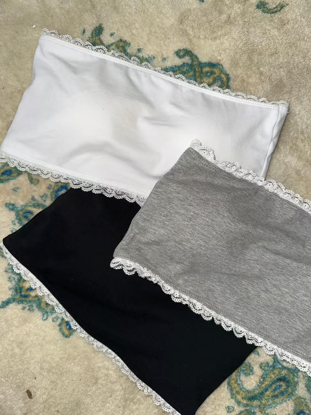 Lace cute bra top(3color)