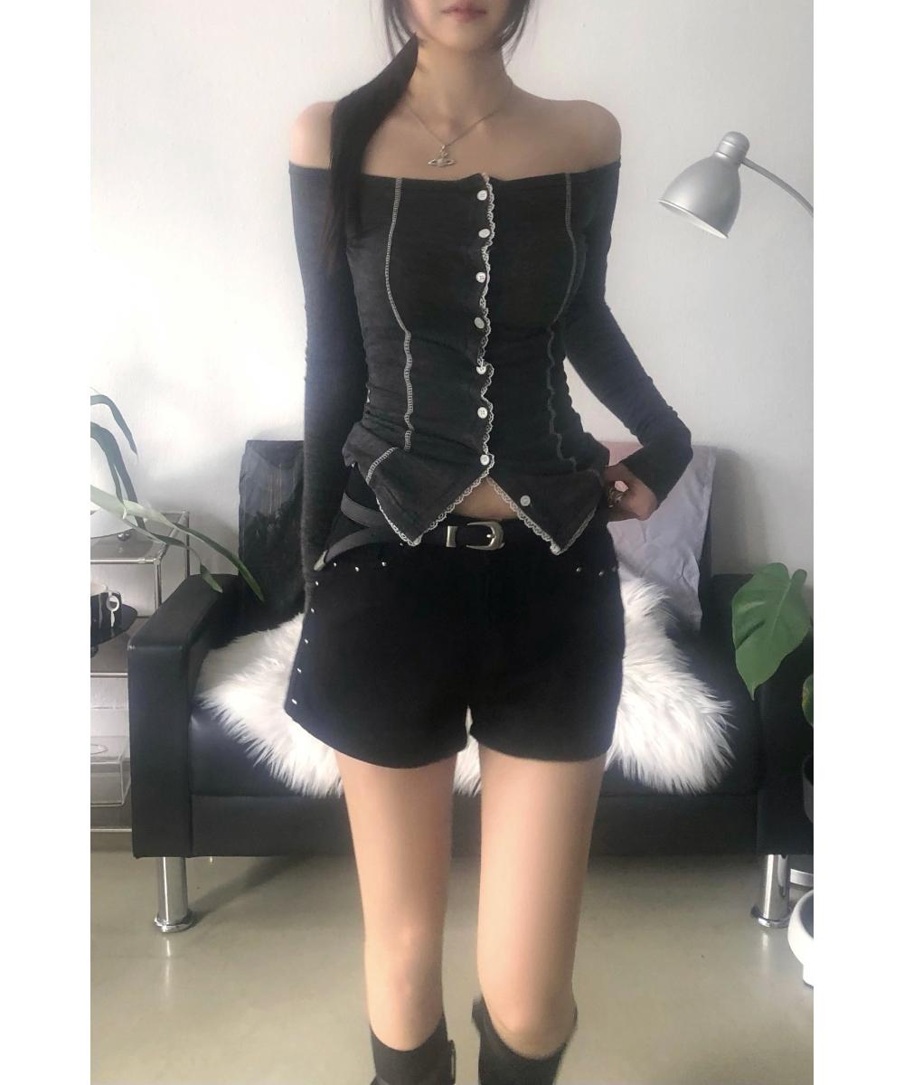 Creaming lace cardigan(2color)