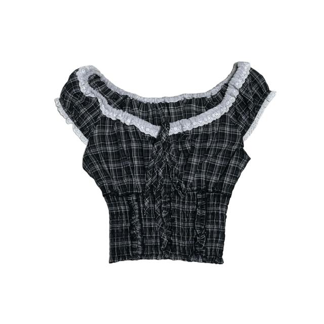 Smoky blouse(2color)
