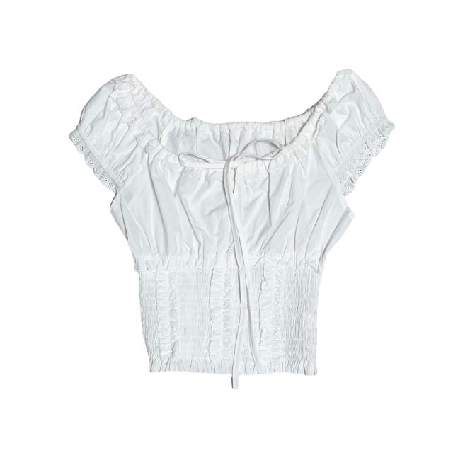 Smoky blouse(2color)